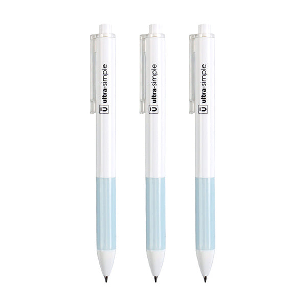M&G Fine Point Gel Pens,0.5mm,Black,Blue Ink Pen,Box of 12