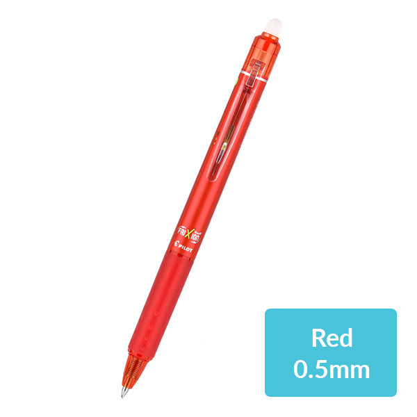  Pilot Frixion Clicker Retractable Erasable Red Gel Ink