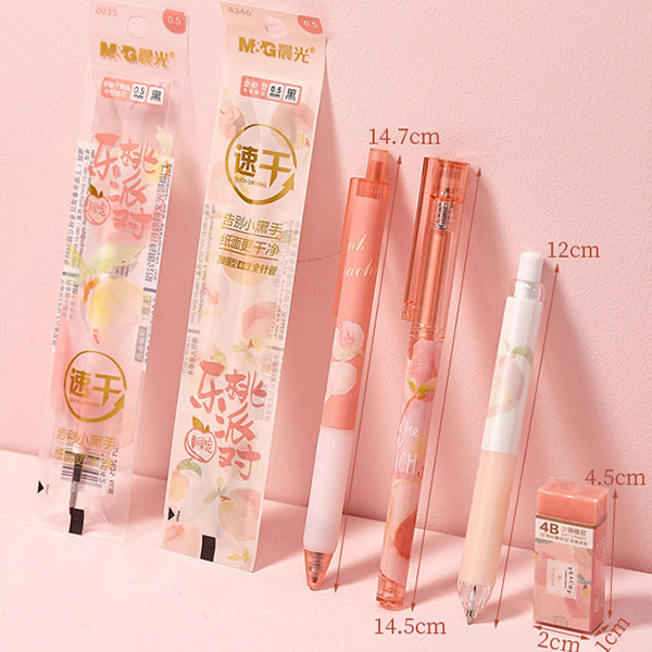 Kawaii Cherry Sakura Erasable Gel Pen Pack / Refill — A Lot Mall