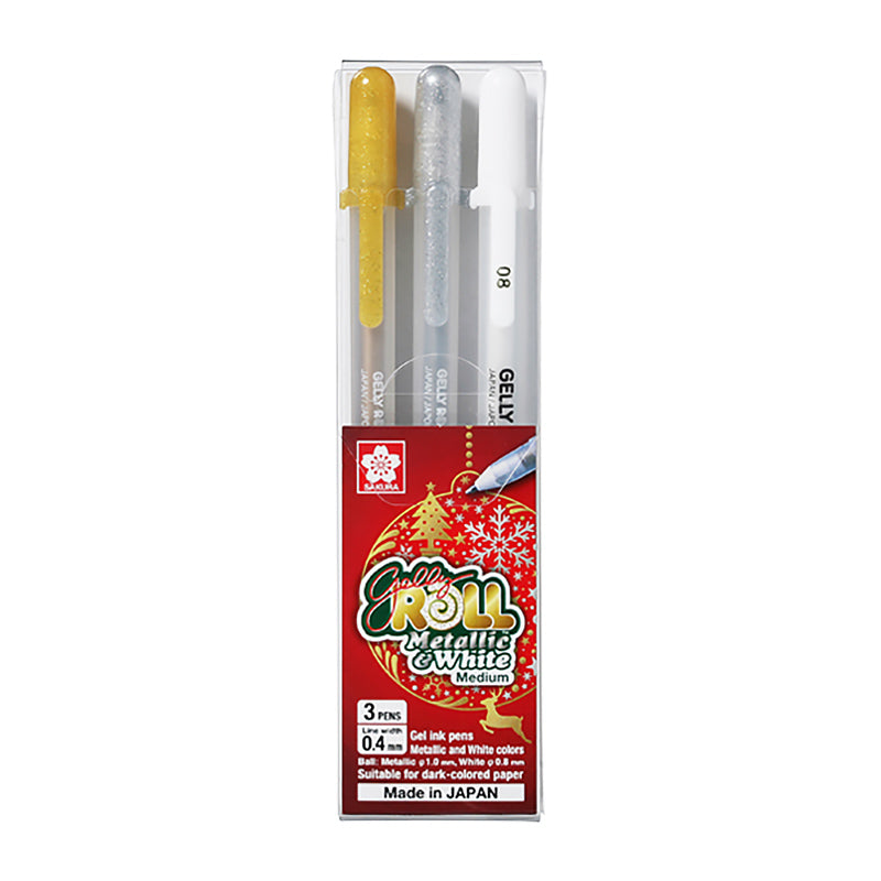 Gelly Roll Medium Point Pens 5/Pkg