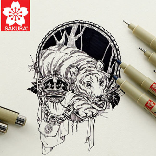 Sakura Pigma Micron & Graphic Pen (Black Ink) - CWArt : Inspired