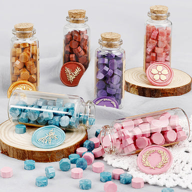 LotFancy Wax Seal Beads, 672Pcs Wax Sealing Pallets with 10 Tea