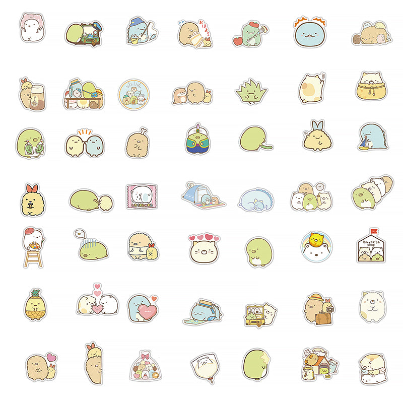 Sumikko Gurashi すみっコぐらし Stickers - Set E – Happypostcrossingshop