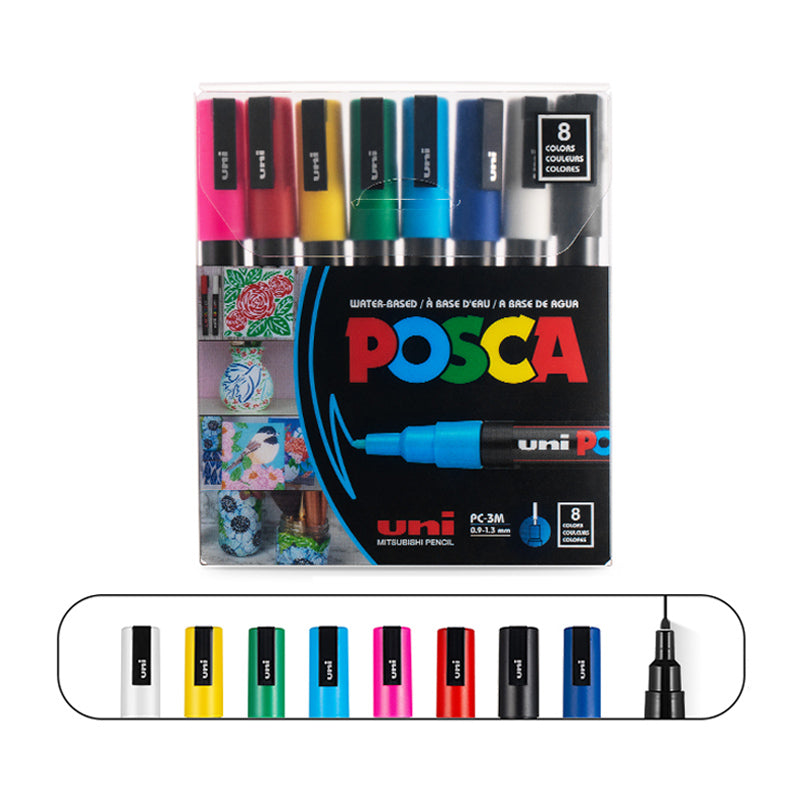 Posca PC-3M Paint Marker in 2023  Water based acrylic paint, Paint marker,  Paint markers