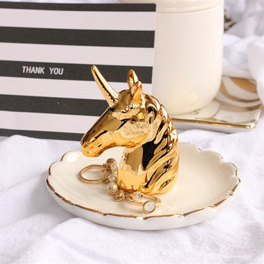 Unicorn Jewelry Plate