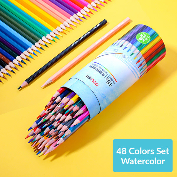 Kids Erasable Colored Pencils, Set of 48